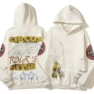 TRAVIS SCOTT-Cactus Jack Euro Tour 2024 HOODIE SIZE LARGE